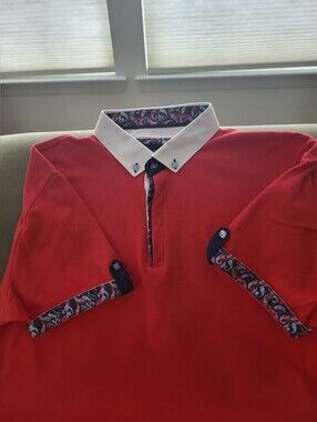 EUC Top Style Unique Polo Maceoo